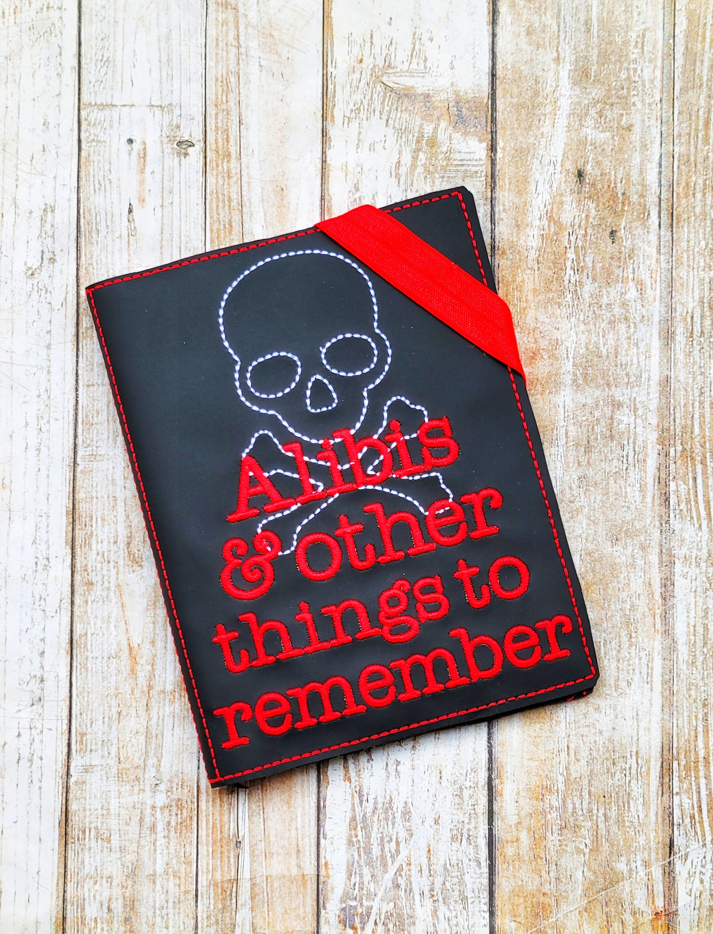 Embroidered Notebook Covers