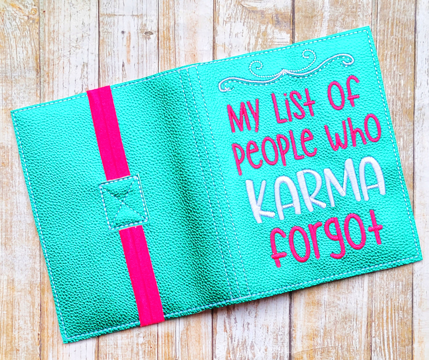 Embroidered Notebook Covers
