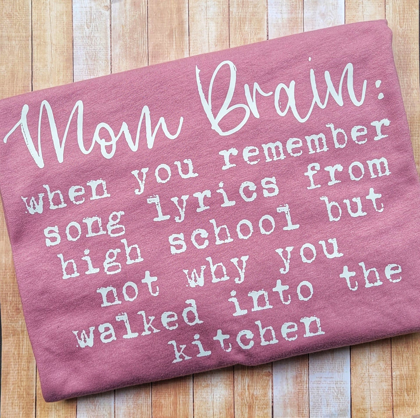 Mom Brain SS Tee