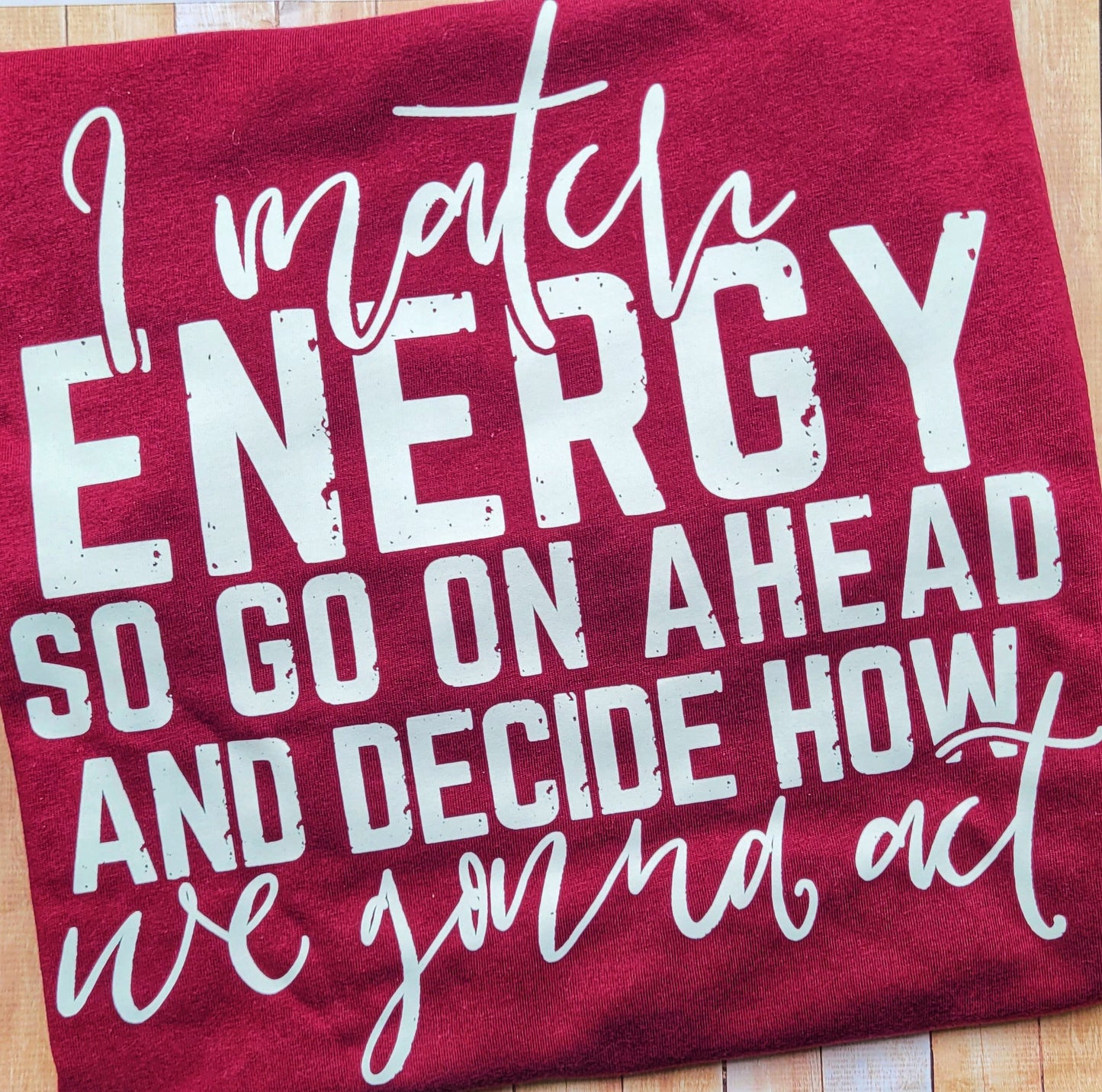 Match Energy SS Tee