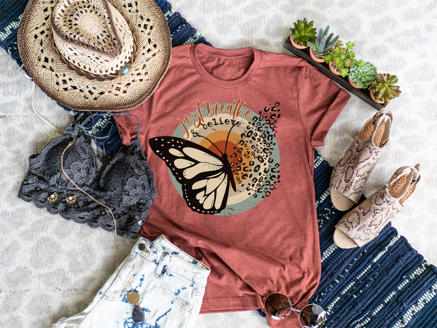 Just Breathe SS Tee