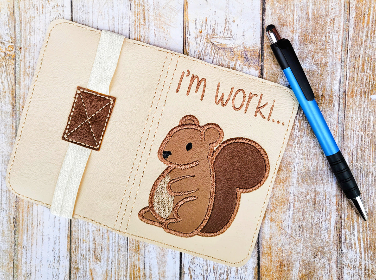 Embroidered Notebook Covers