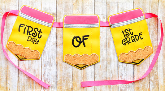First/Last day of School Grade Banner