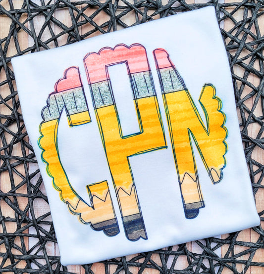 Pencil Monogram Shirt