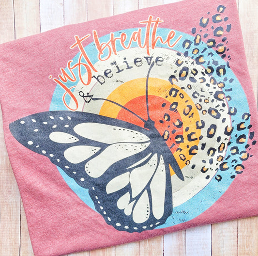 Just Breathe SS Tee