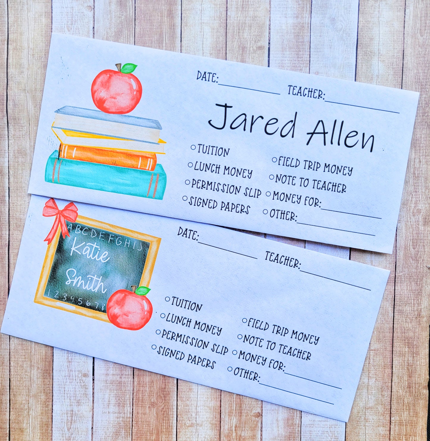 School Envelopes