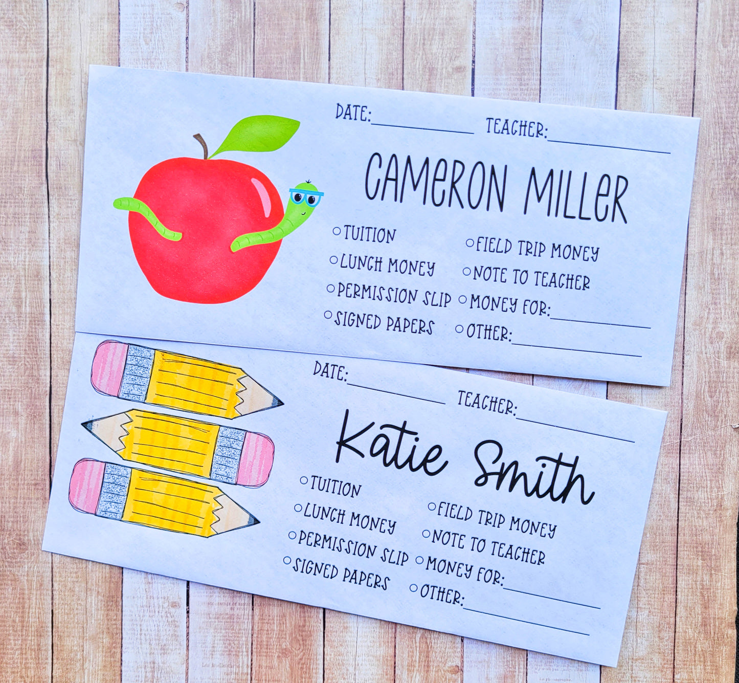 School Envelopes
