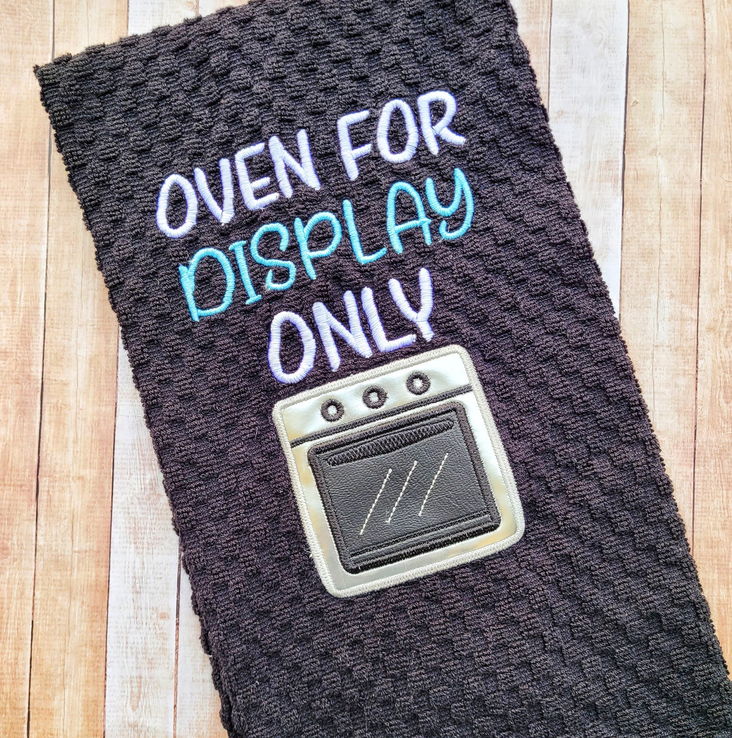 Oven for Display Kitchen Towel