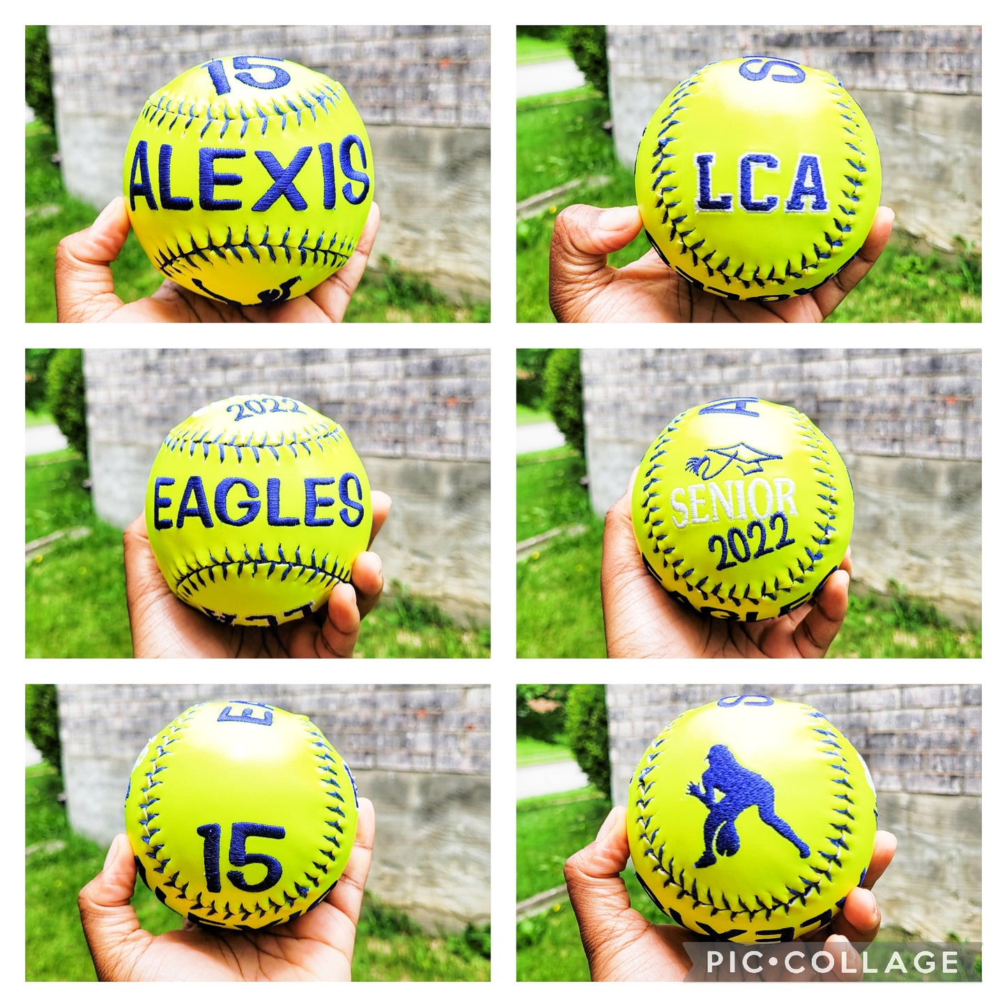 Personalized Embroidered Baseball/Softball