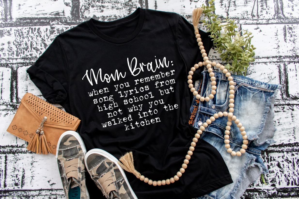 Mom Brain SS Tee